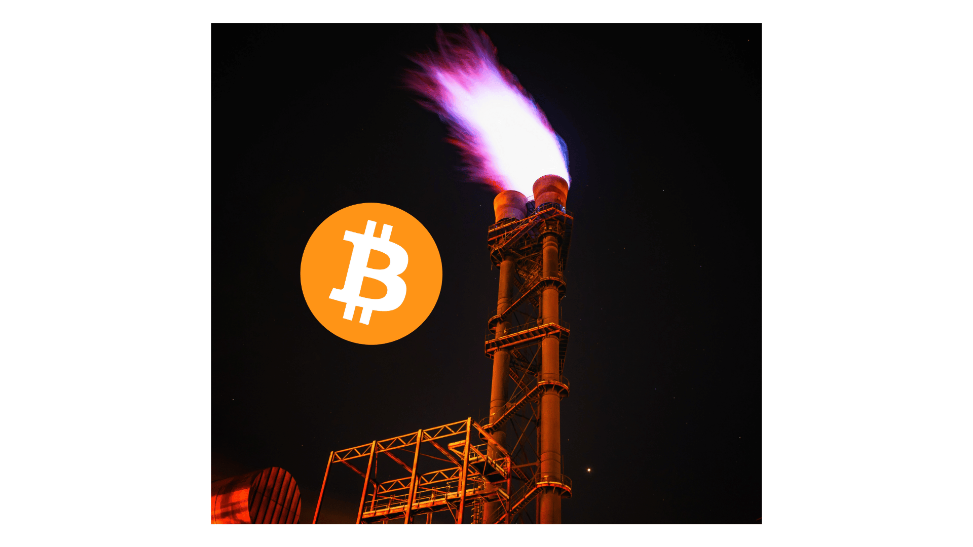 How to mine bitcoin (BTC) with methane?