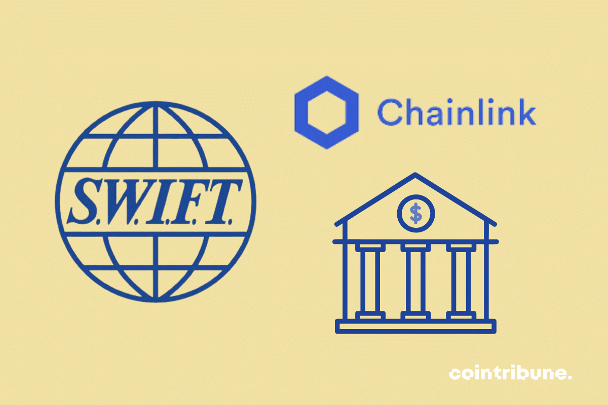 SWIFT and Chainlink team up to connect financial institutions to blockchain