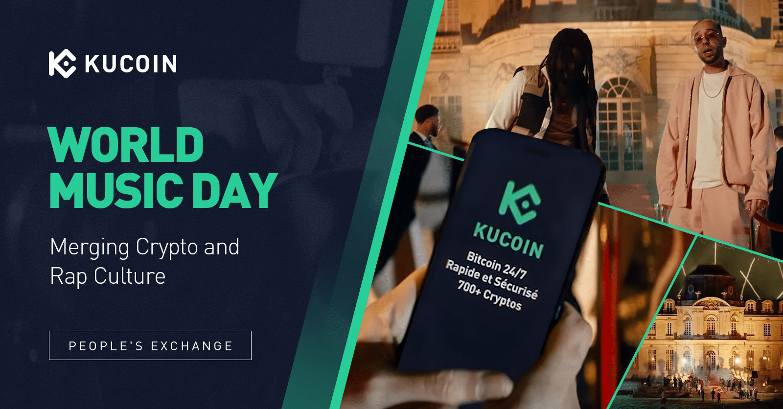 Fête de la Musique: KuCoin and French rapper Naps bring together crypto and rap with the viral song "C'est Carré le S"