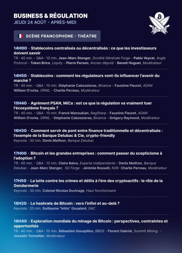 Surfin'Bitcoin Business & Regulation Program
