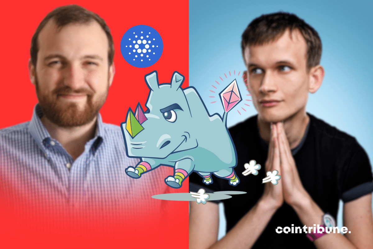 Charles Hoskinson flabbergasted by the number of ETH staked by Vitalik Buterin