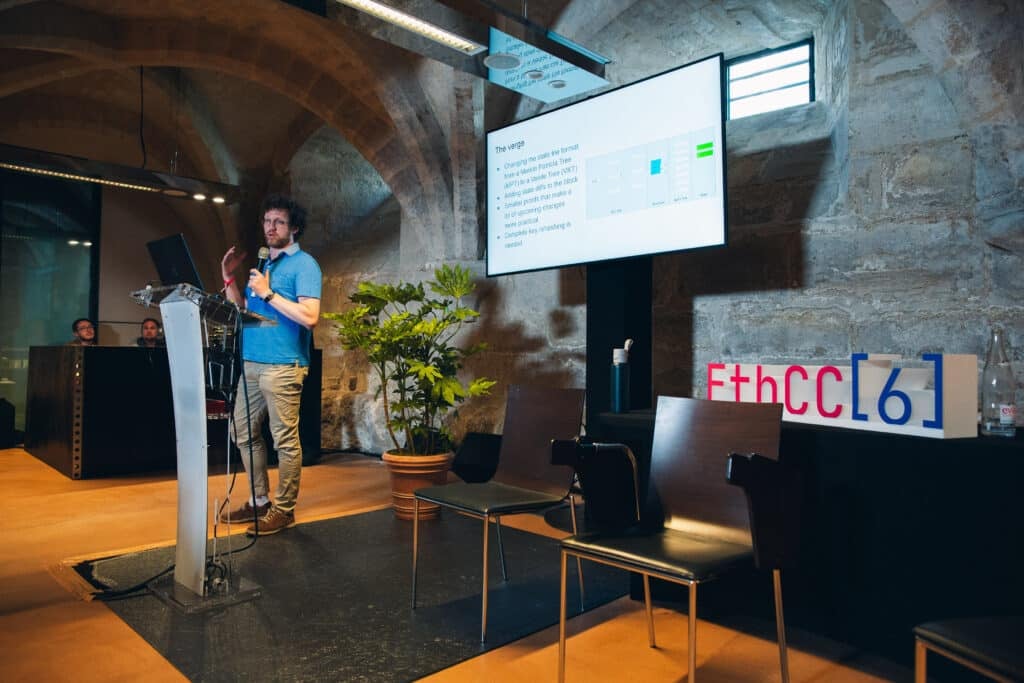 Guillaume Ballet during ETHCC 6