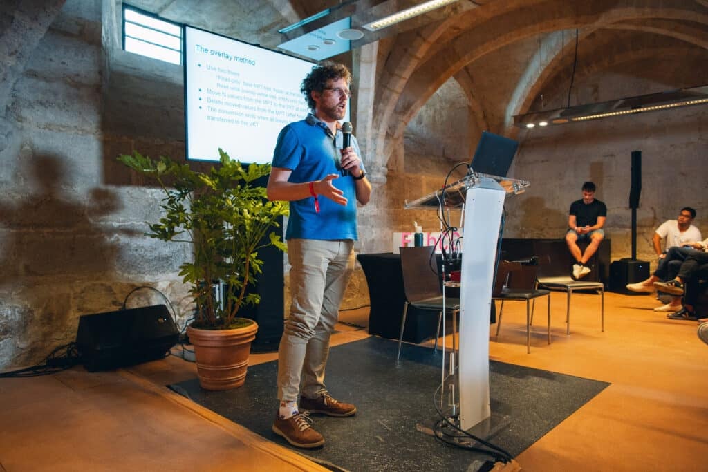 Guillaume Ballet during ETHCC 6