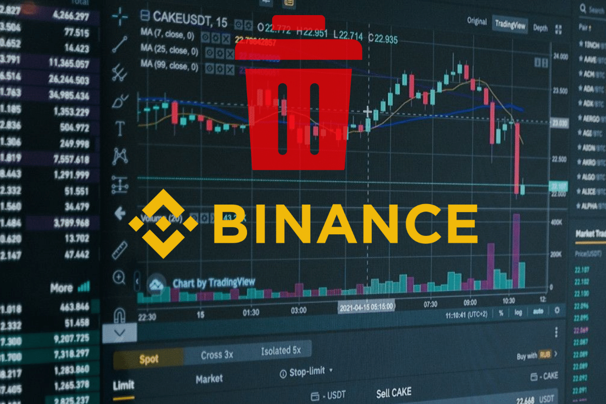 Binance cleans up the century: Several crypto trading pairs removed!