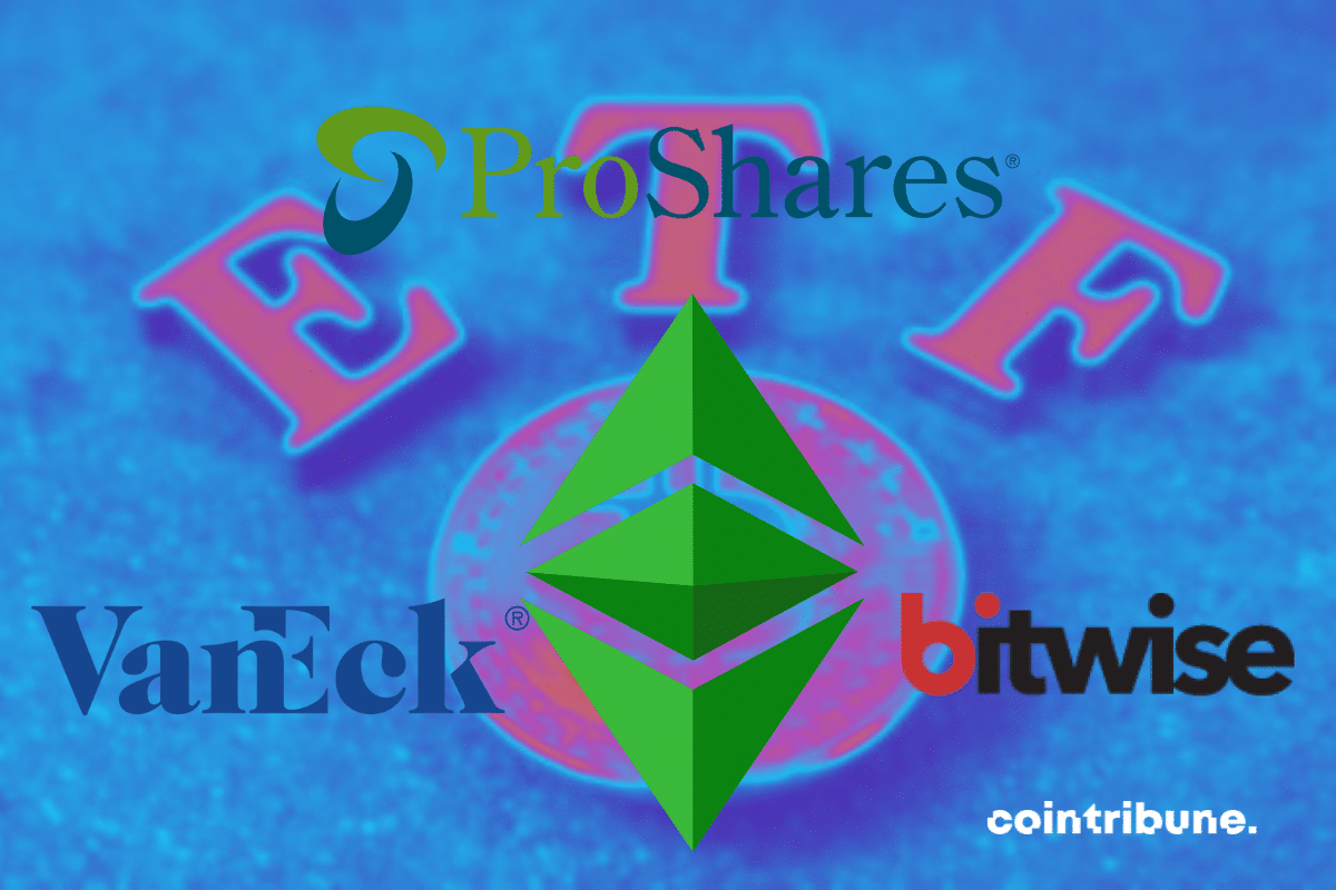 Ethereum ETF: VanEck, Bitwise and ProShares make history