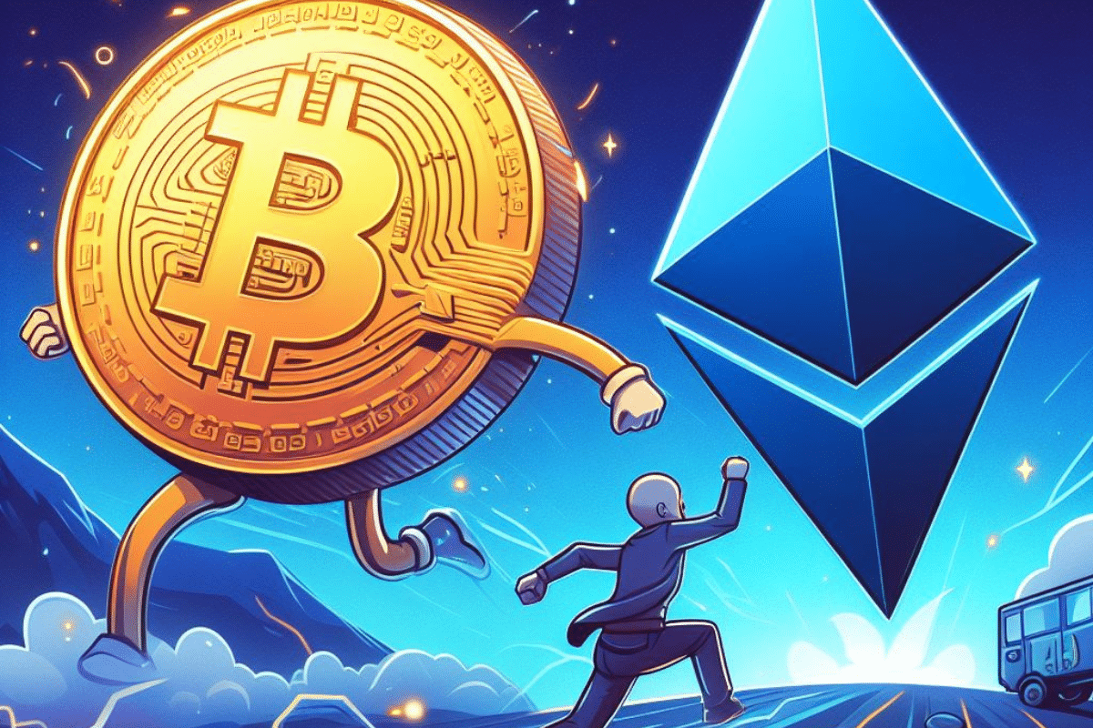 Bitcoin takes back Ethereum's crown with record transaction fees