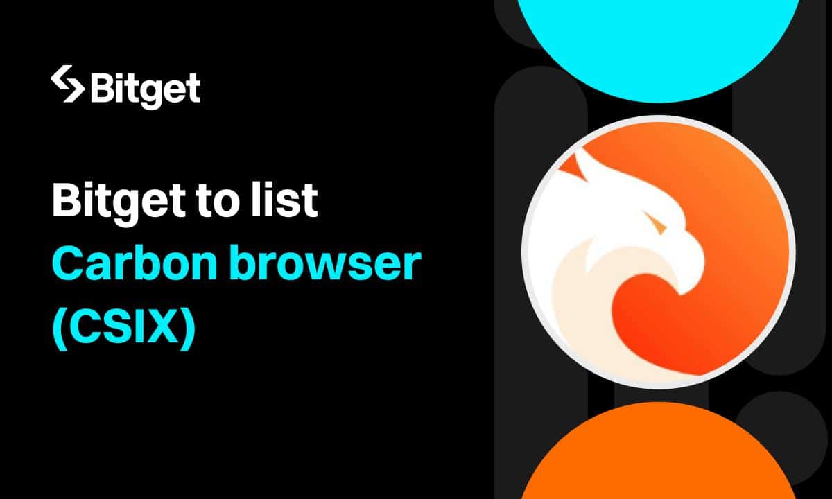 Bitget lists Carbon Browser (CSIX) in the Spot and Innovation zones