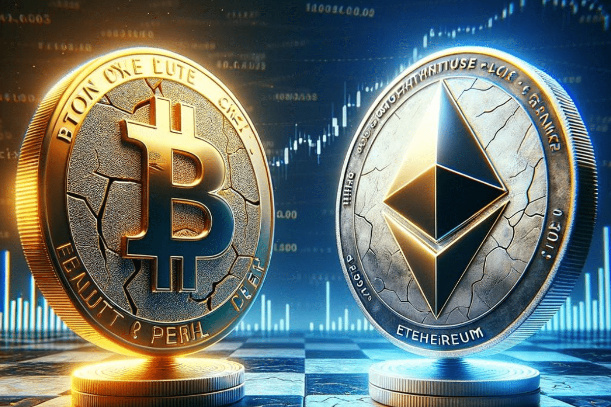 Crypto: Ethereum catches up with Bitcoin.  Altcoin season?