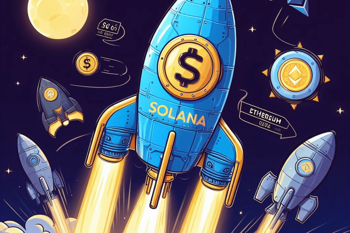 Crypto: Solana crushes Bitcoin and Ethereum in volumes and soars to $115