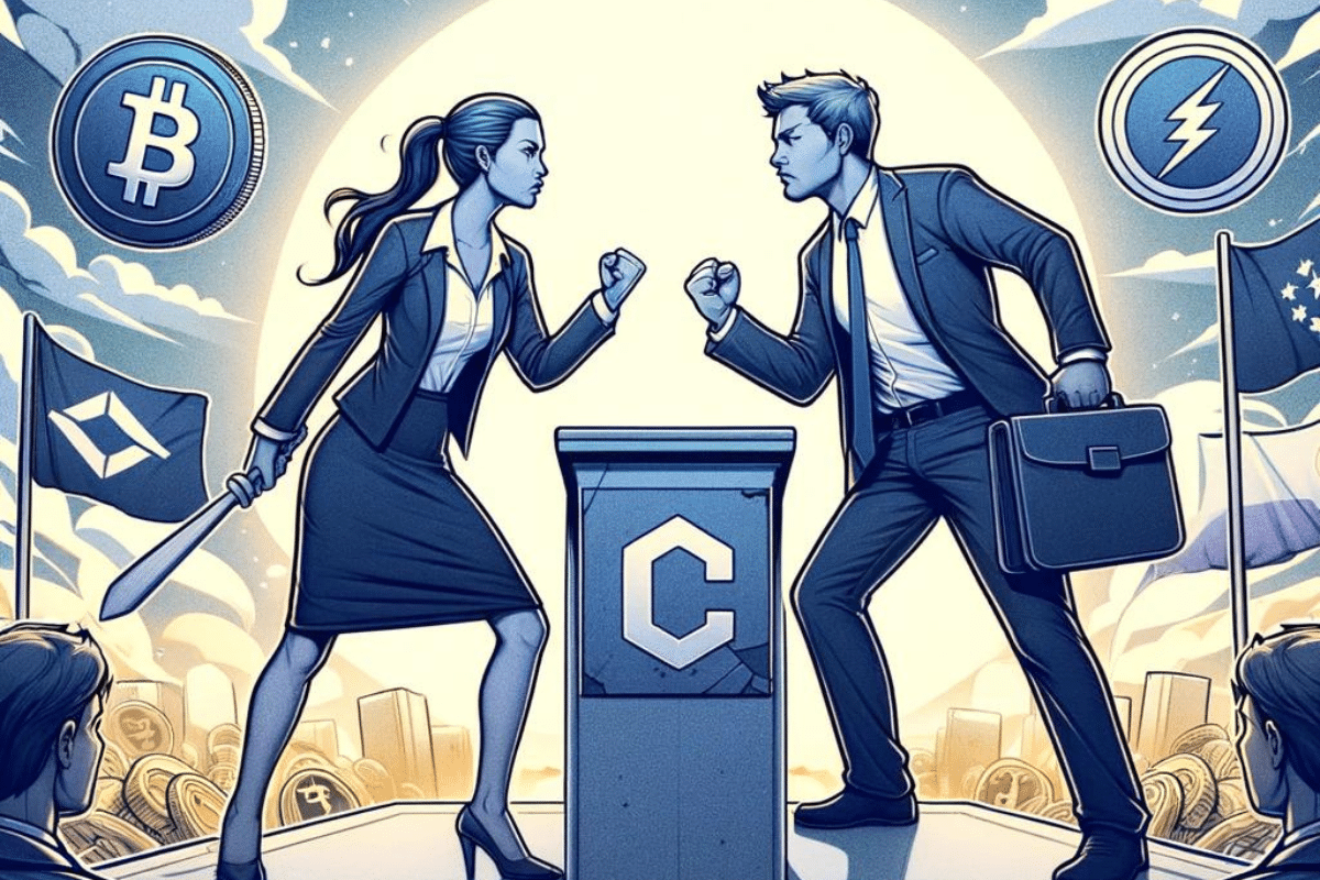 Crypto: High tensions between Coinbase and Warren over government influence!