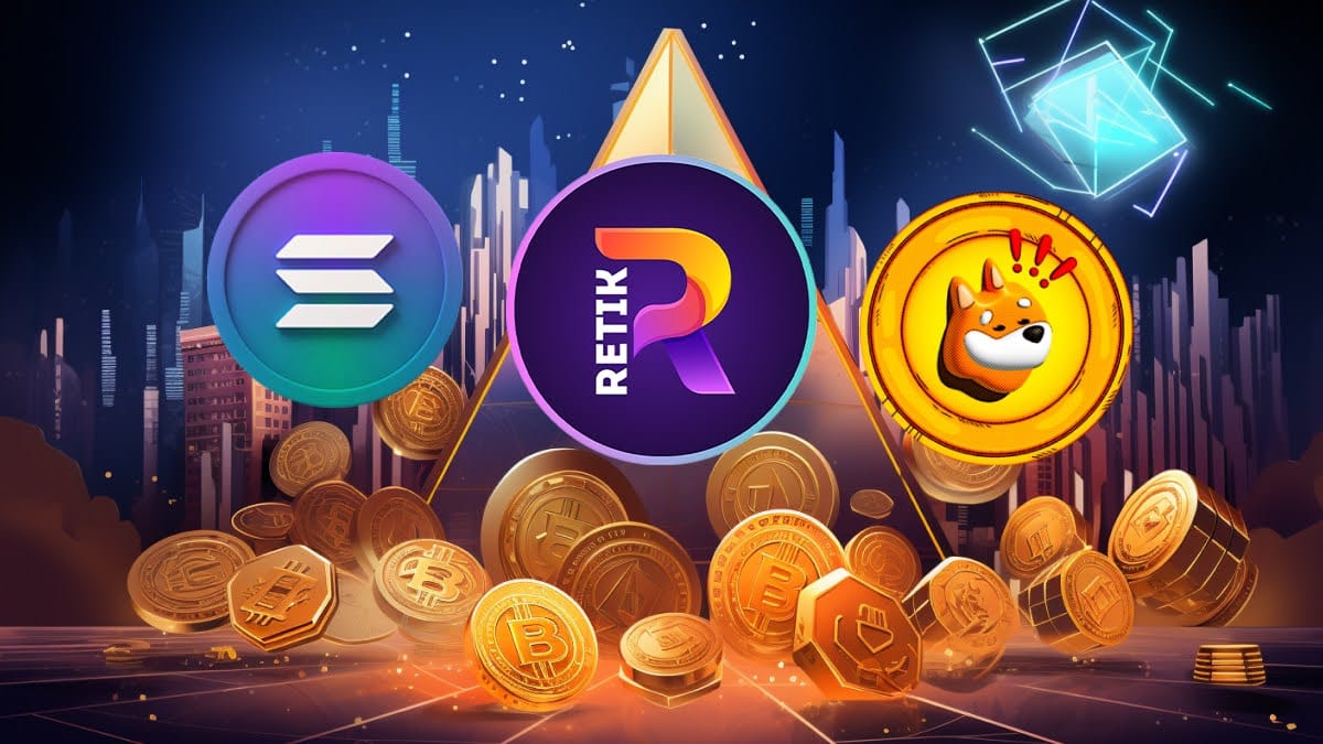 3 Tokens that could double in January 2024: Solana (SOL), Retik Finance (RETIK) and Bonk (BONK)