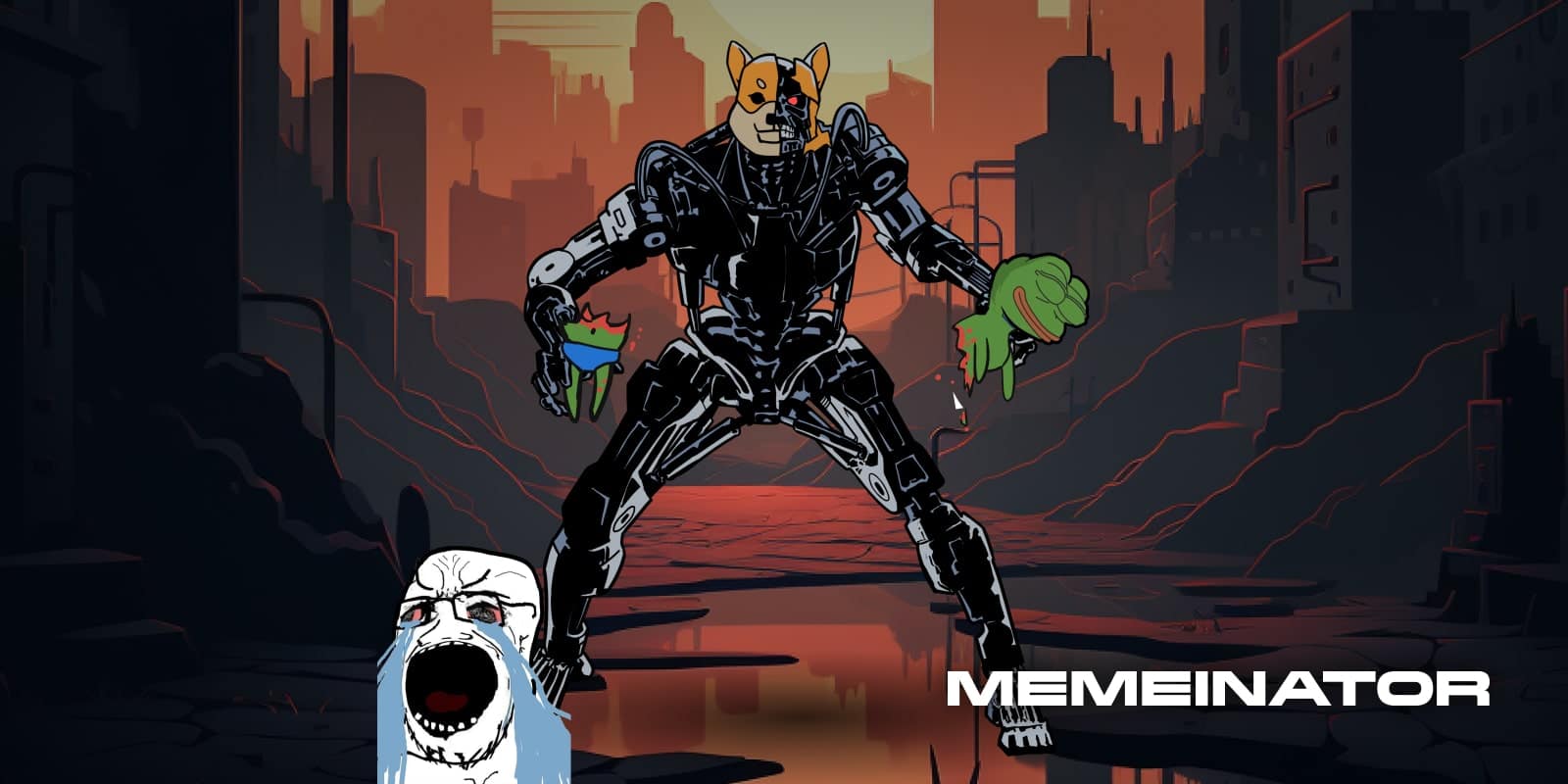 Dogecoin price falls – investors interested in Memeinator presale