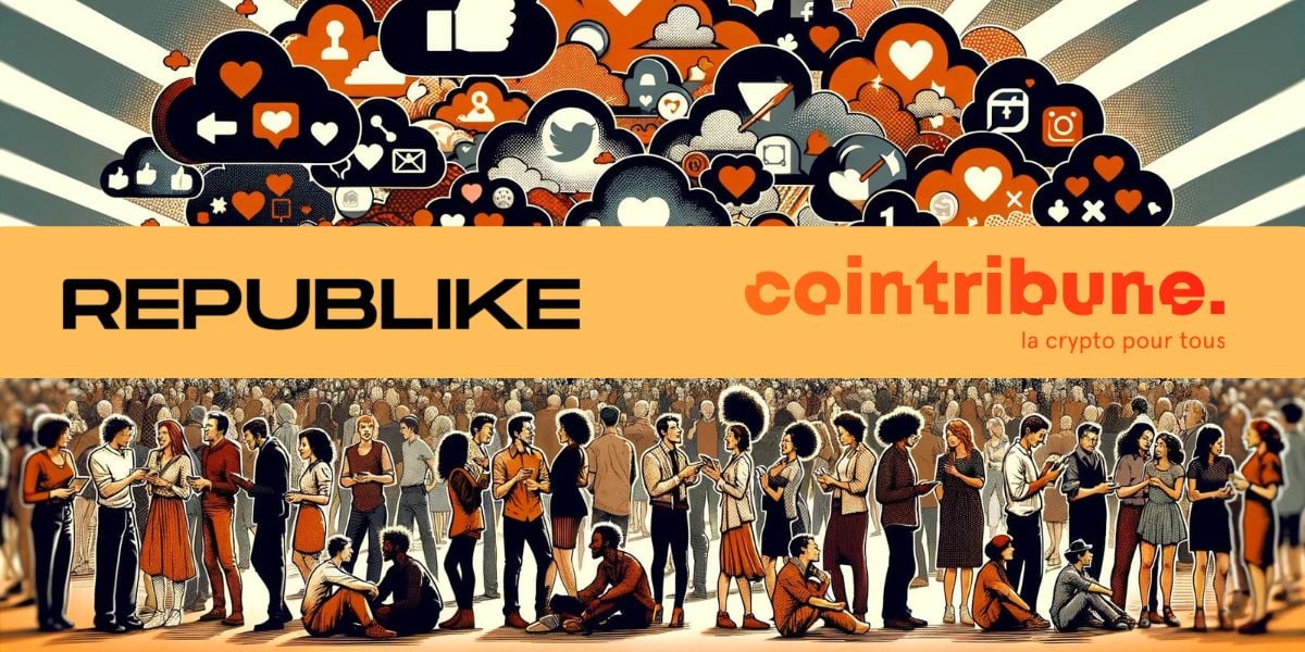 Earn crypto rewards thanks to the partnership between Cointribune and Republike!