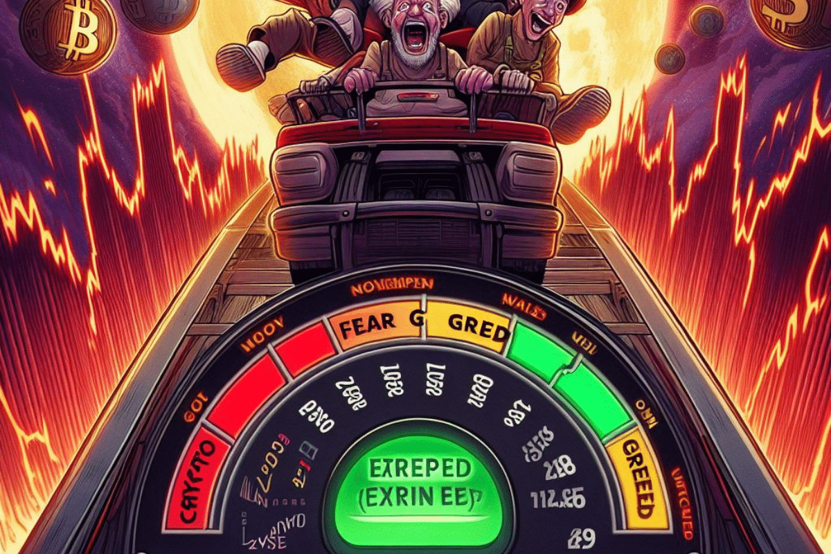 Thrill on the crypto market: the Greed Index is close to a historic high!