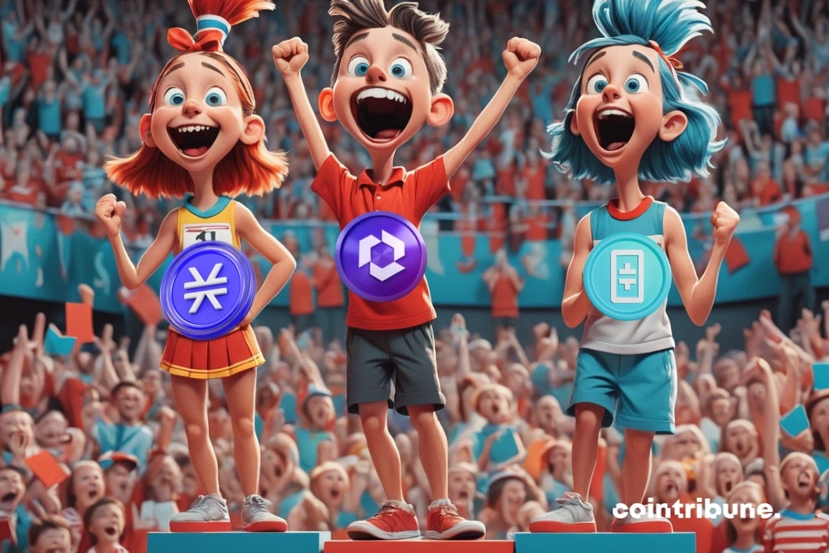The best performing cryptos of the day: Portal, Theta network and Stacks!