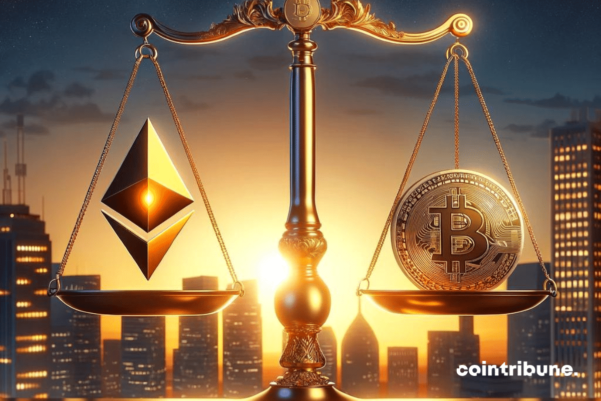 Ether attracts institutional investors, Bitcoin in decline