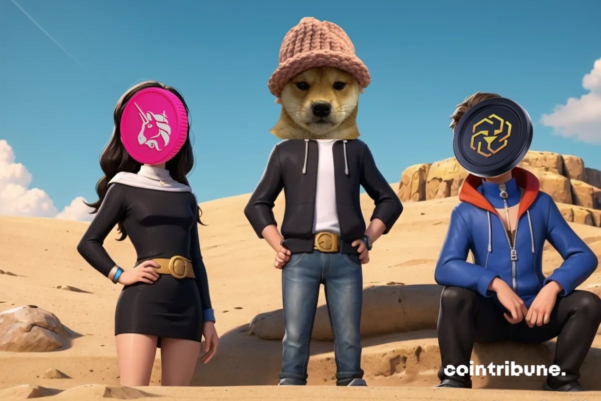The crypto assets that break everything in 2024!  UNI, WIF and LEO