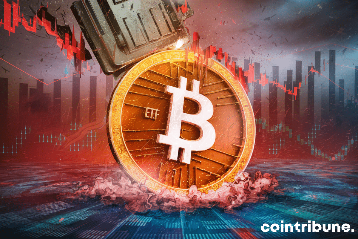 Grayscale ETF weighs down bitcoin again