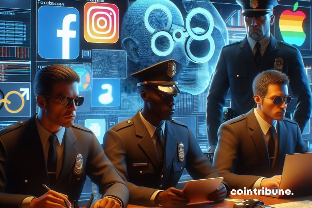 The EU is investigating digital giants!  The stock market is panicking!