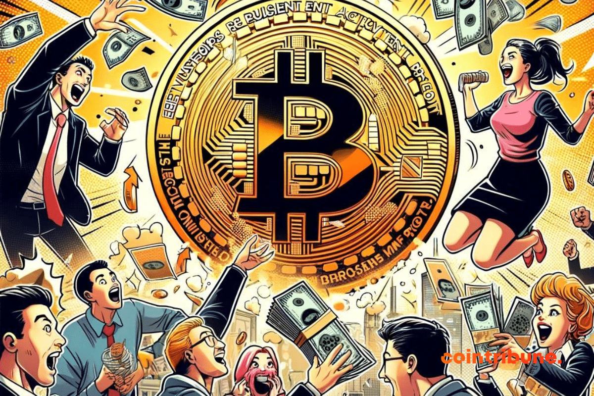 Bitcoin: Investors pocket their winnings!