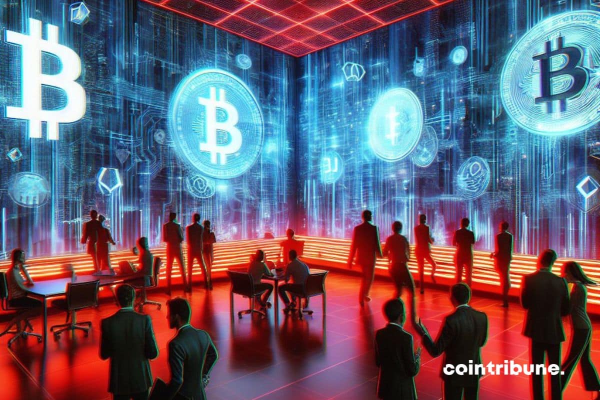 The crypto market in free fall!  For what !?