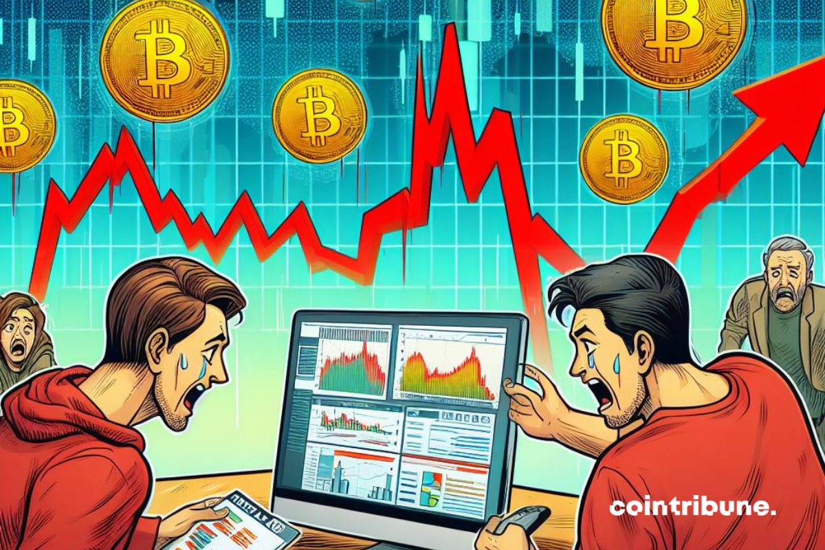 Bitcoin explodes before suddenly falling!  What is going on ?