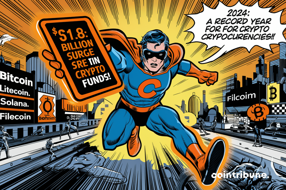 Crypto: funds explode to +13.8 billion dollars - A historic record!