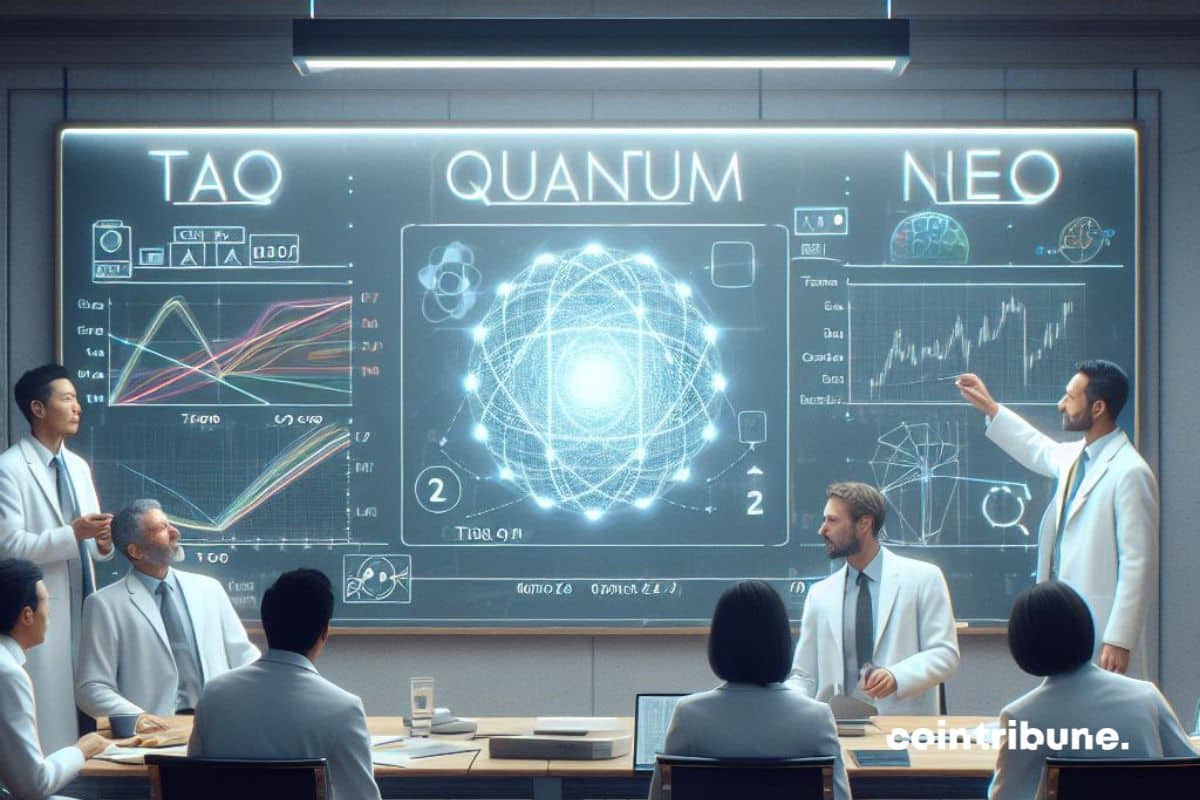 TAO, NEO and Quantum dominate the crypto market today!