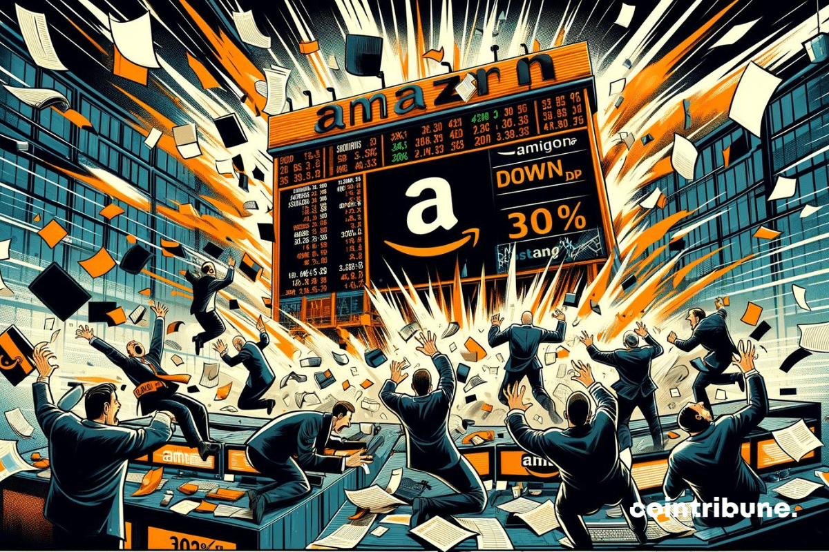 Stock market: Amazon shares tumble 30% in 24 hours