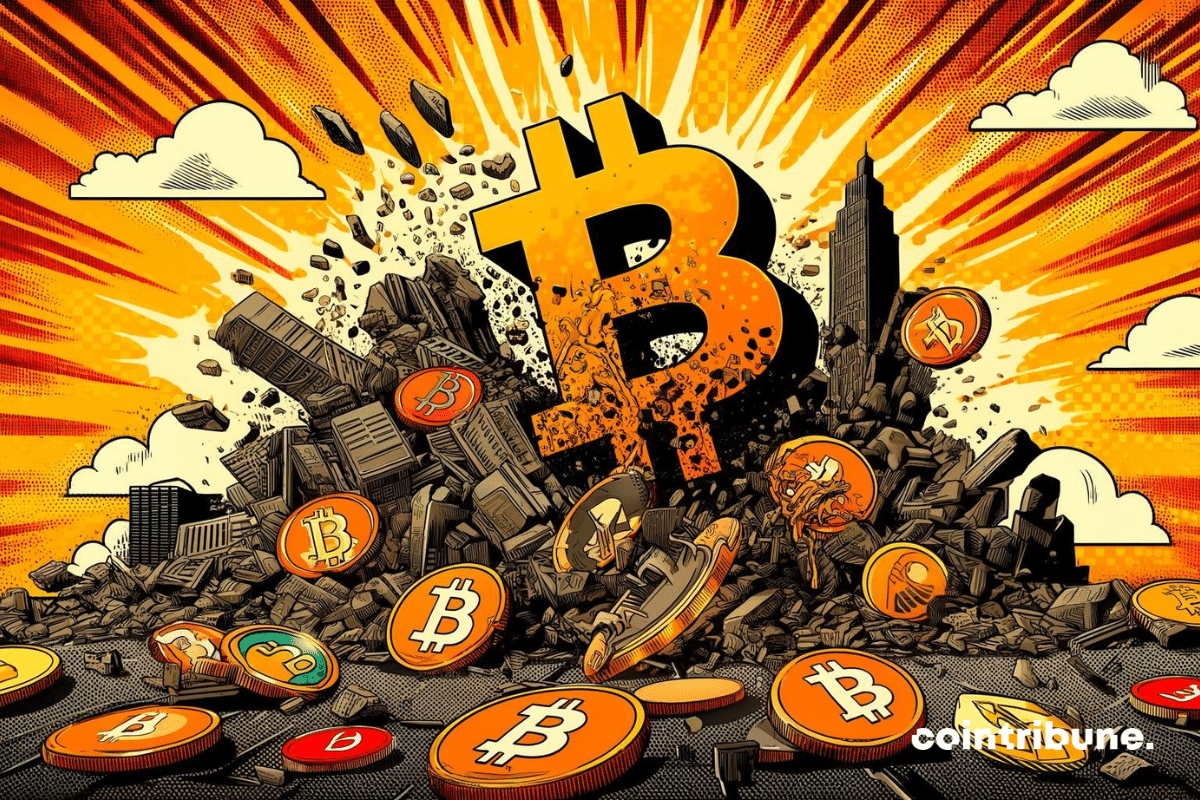 Bitcoin collapses, altcoins suffer the backlash