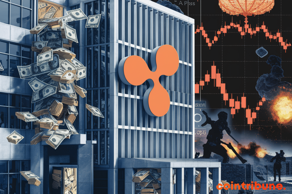 Despite the crash, Ripple dumps 100 million XRP into a sinking market