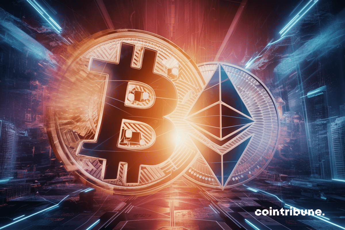 Ethereum sinks against Bitcoin