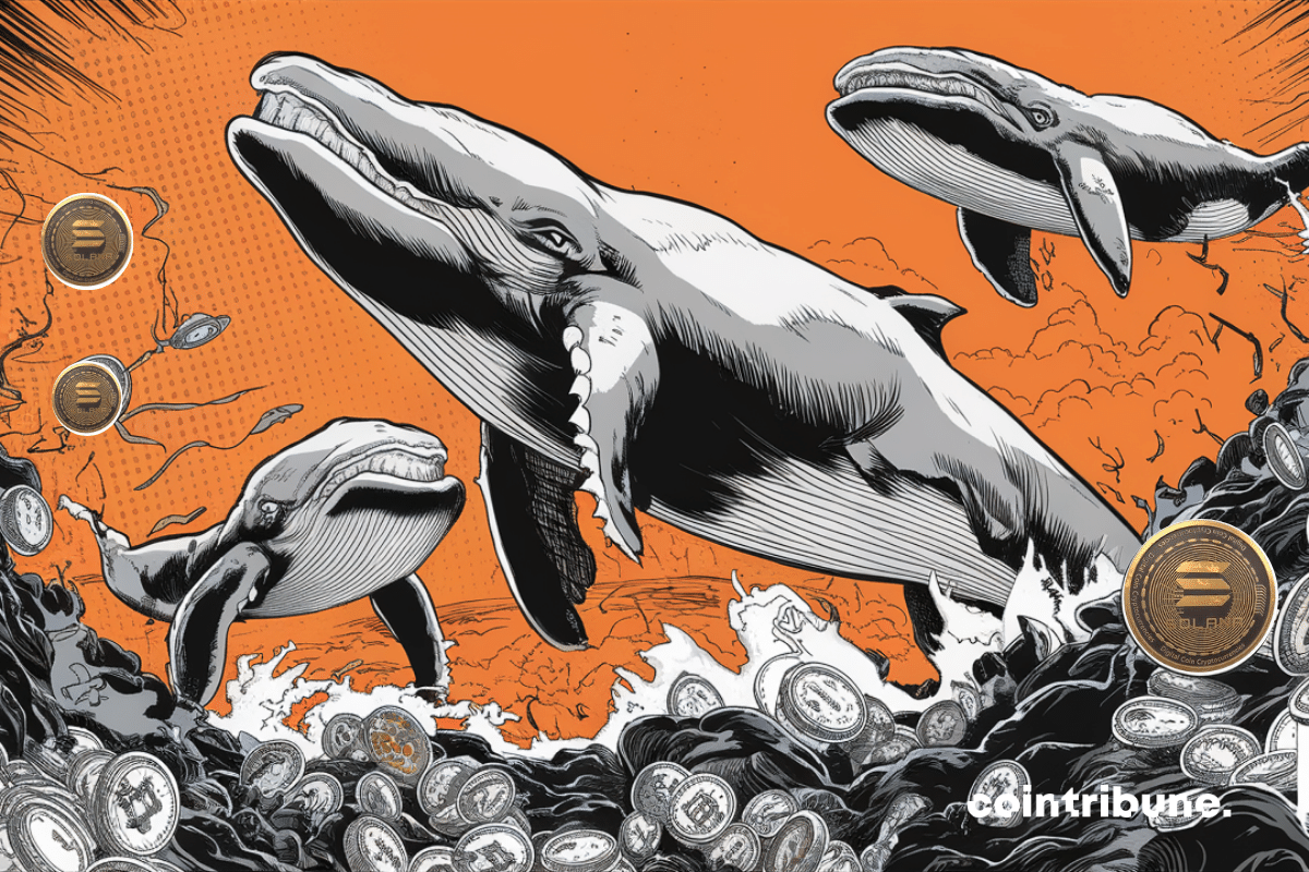 Crypto: Solana whales thrive in memecoin chaos – millions of dollars accumulated