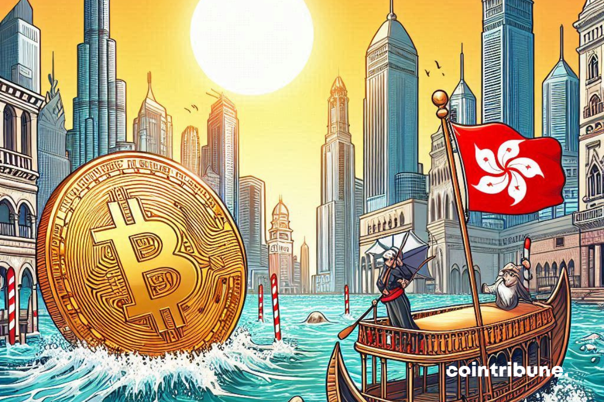 Crypto: Dubai submerged, Hong Kong rubbing its hands