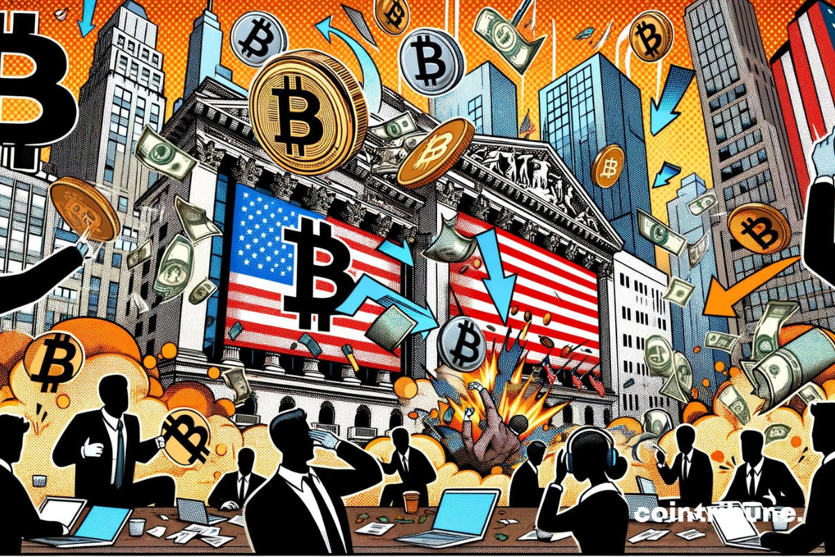 The US stock market at its lowest: will Bitcoin withstand the shock?