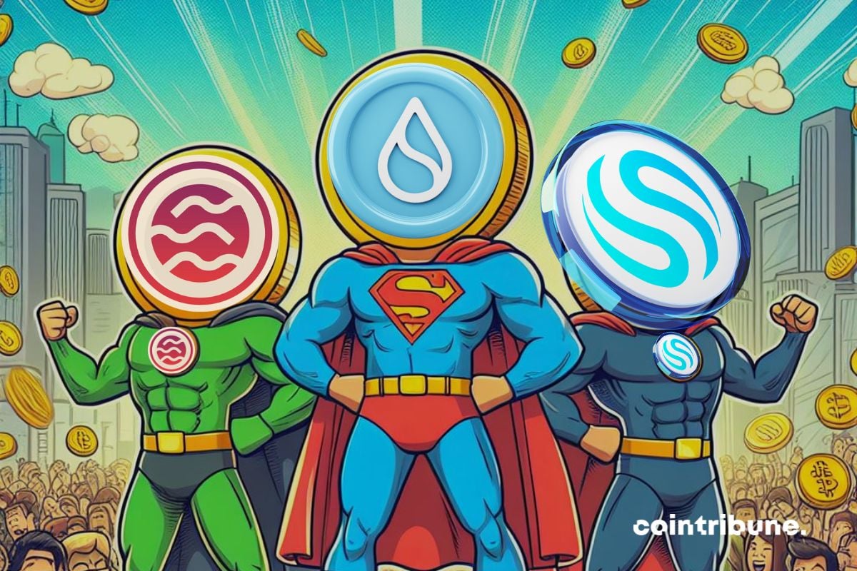 These 3 cryptos outperform everything today!