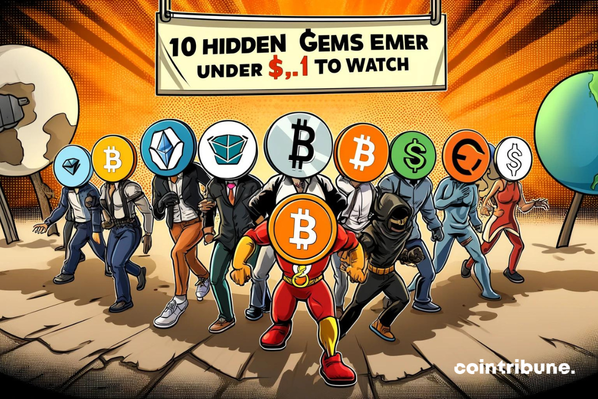 Crypto: 10 nuggets at $0.1 to watch!
