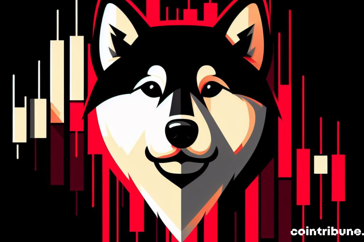 Crypto: Shiba Inu in free fall, aborted rebound raises fears for the worst!