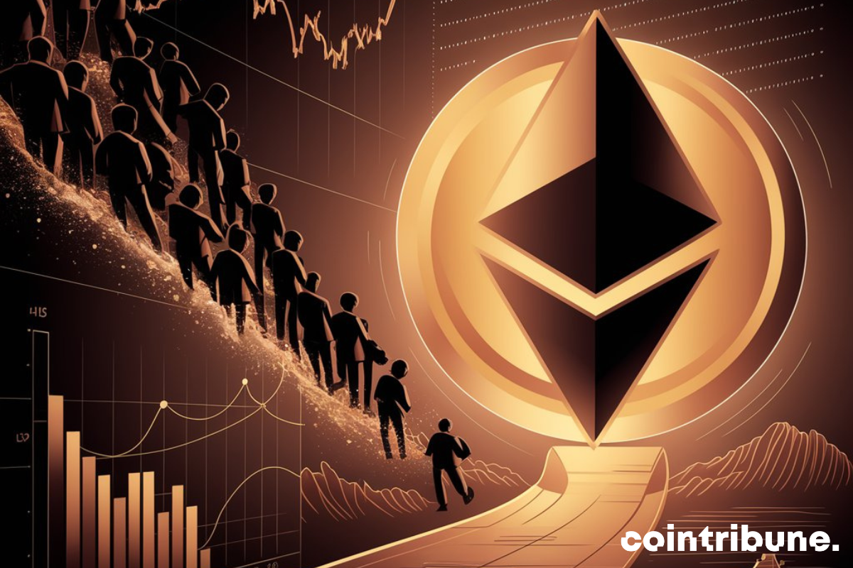 Ethereum: The rush of crypto investors continues despite the fall in prices