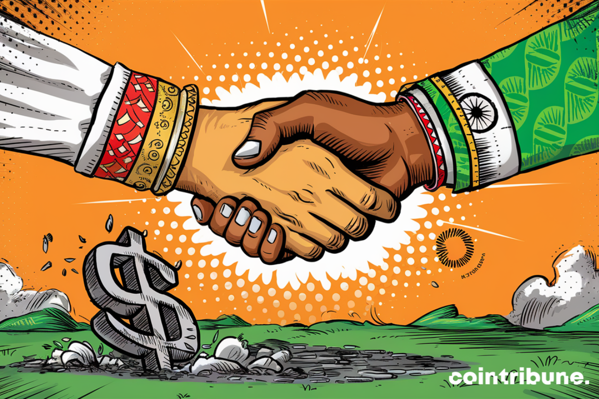 India and Nigeria abandon the dollar