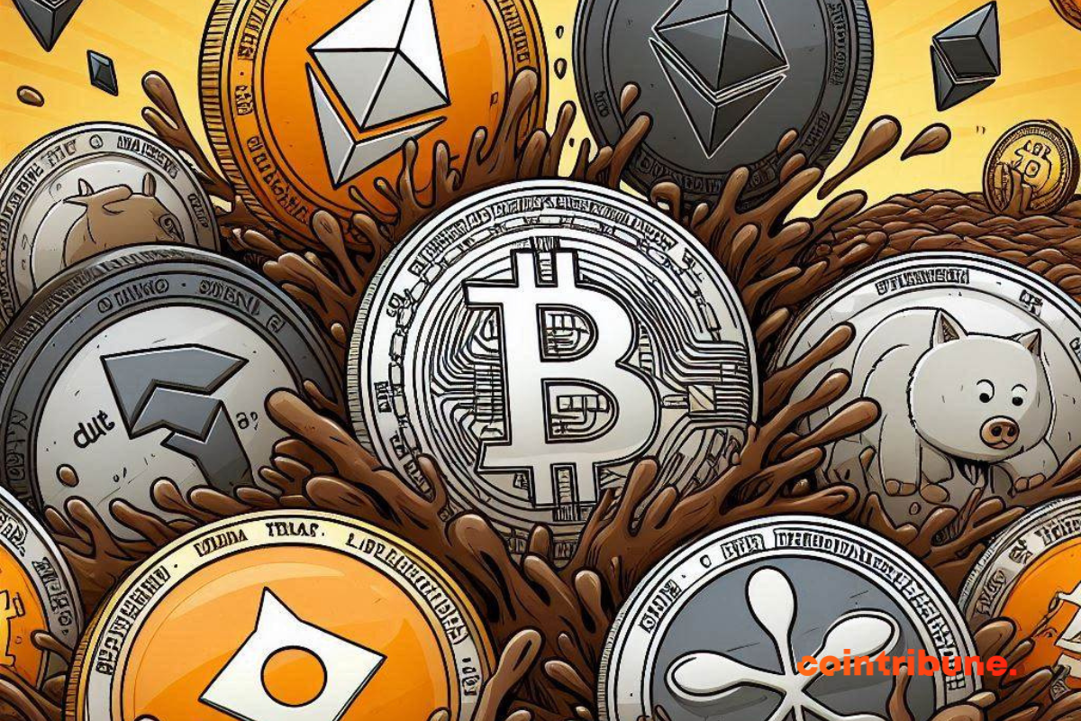 Crypto: Altcoins in free fall, increased dependence on bitcoin!