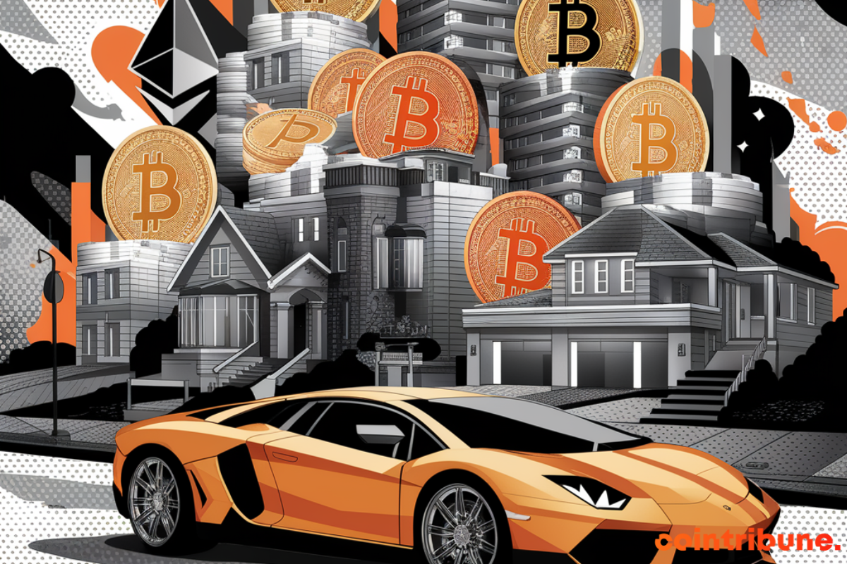 How is crypto causing real estate to soar in the United States?