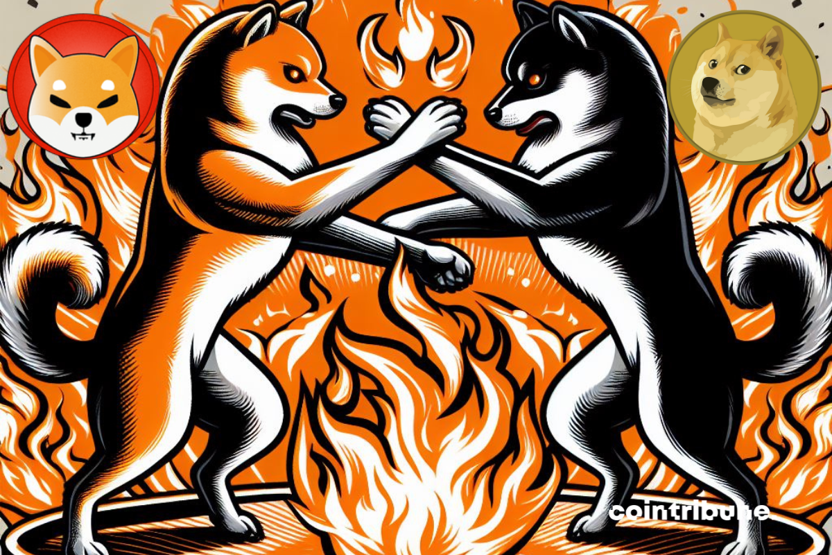 Shiba Inu (SHIB) threatens to rock DOGE: This crypto battle rages!