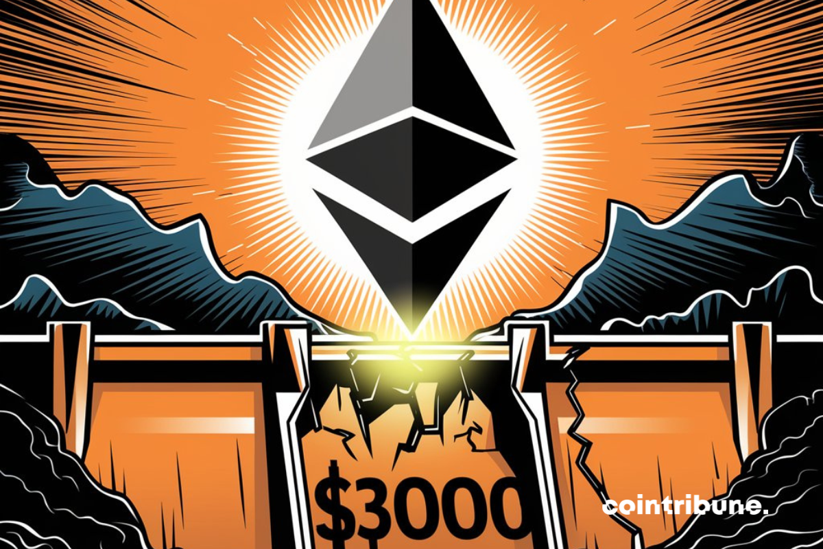 Crypto: Ethereum at $3,000, a dam about to burst?