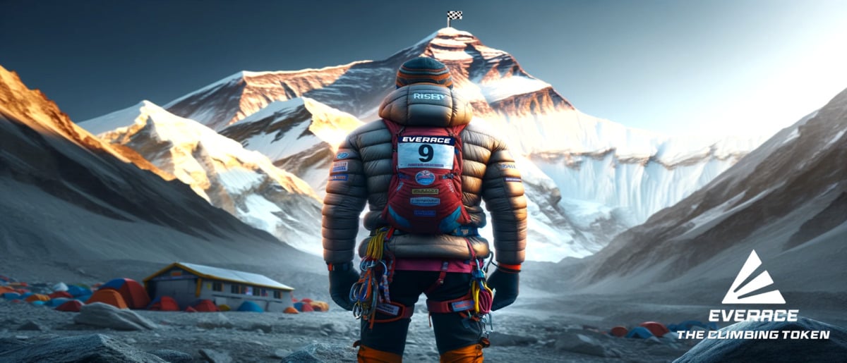 Everace announces the public sale of its token (EVER) which allows you to climb Everest in the virtual world and clean it in the real world