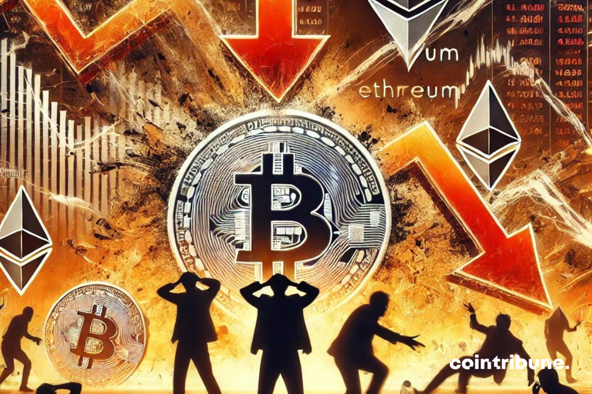 Panic in the crypto market: Bitcoin and Ethereum collapse...