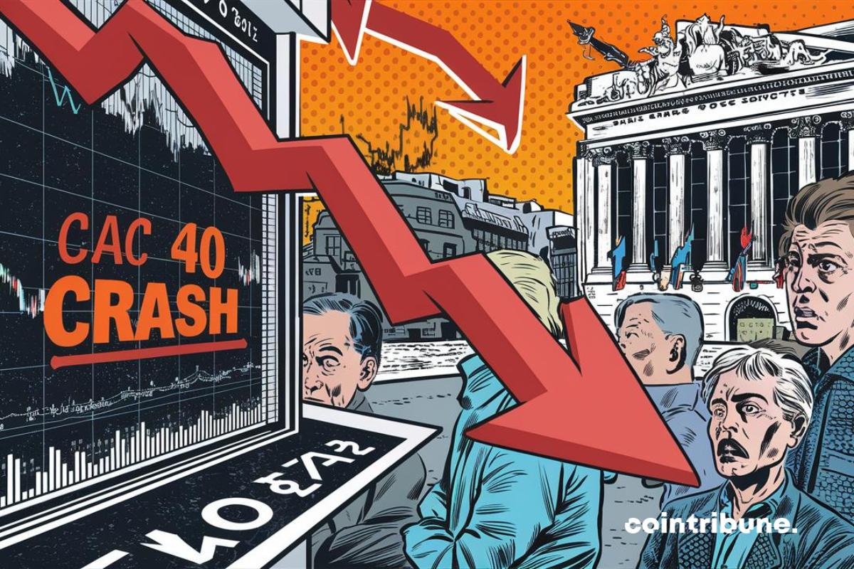 Paris Stock Exchange: Opening in free fall after legislative elections, -55 points