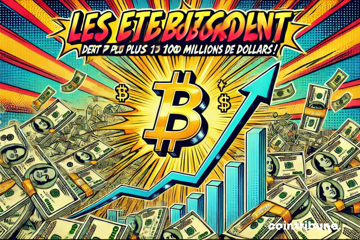 Bitcoin ETFs Are Overflowing With Over $100 Million!