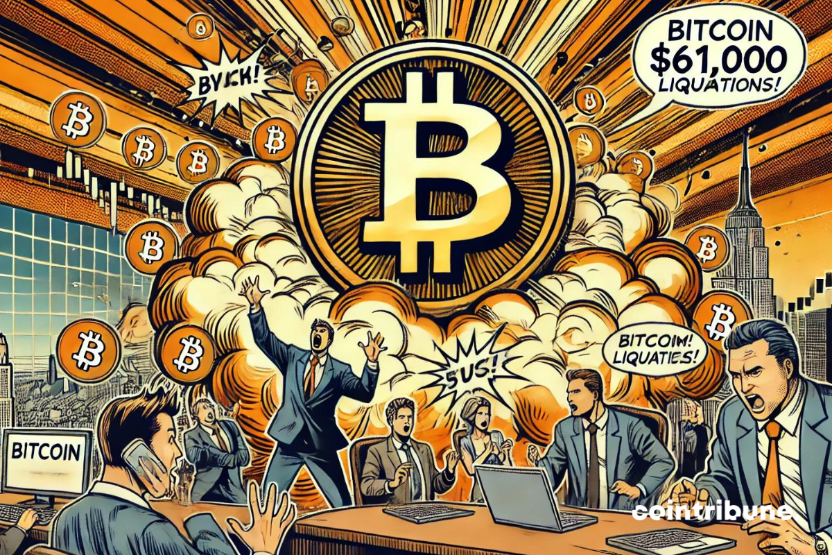 Bitcoin Surges Above $62,000, Triggers Liquidations!