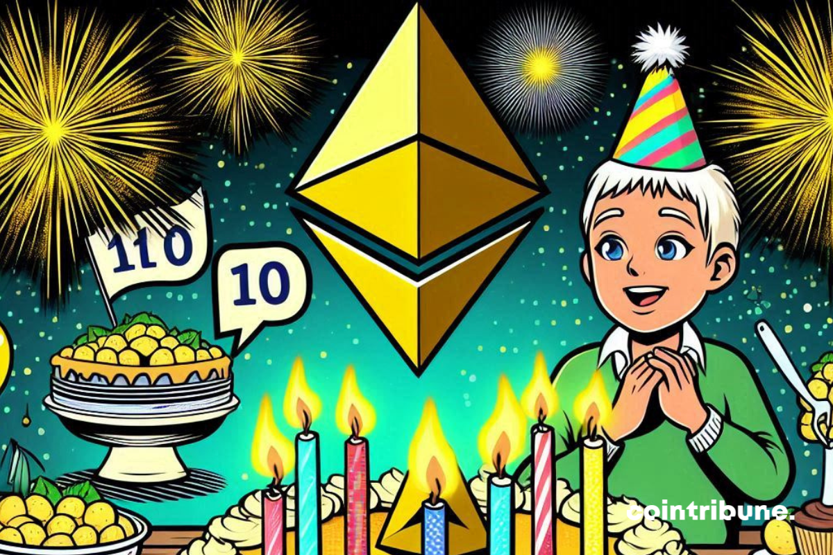 Crypto: Ethereum Celebrates 10 Years With Spectacular Global Events